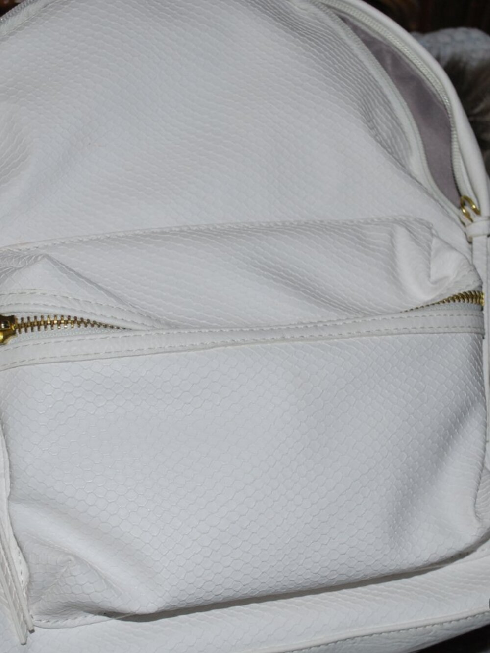 Mossimo White Backpack - Picture 4 of 5